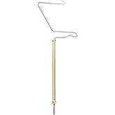 Fly Tying Tools Hackle Plier,Rotary Whip Finisher Wire Threader, Bodkin, Fly Fishing Lure Making Accessories(Style A- S)
