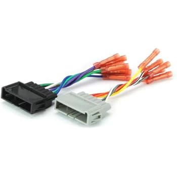 Amazon.com: Metra 70-1817 Radio Wiring Harness For ... wiring harness for chrysler jeep 1984 2006 car electronics 