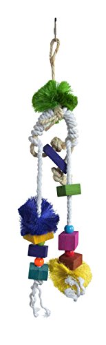 Prevue Pet Products Tropical Teasers Mai Tai Bird Toy, Multicolor