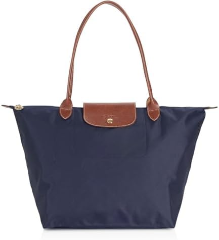 Amazon.com: Longchamp 'Medium 'Le Pliage' Tote Shoulder Bag, Navy
