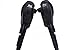 MicroNEW Black Double 2X10 Speed Shifters Road Bicycle Leave Brake Derailleur Compatible for Shimanothumb 2