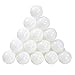LANGXUN Pack of 400pcs Ball Pit Balls - Soft Plastic Play Balls for Toddlers for Toddler Ball Pit, Kiddie Pool, Party Decoration, Photo Booth Props, Wedding Decoration (White)