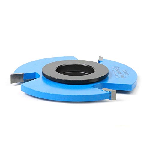 Amana Tool - SC673 Carbide Tipped 3-Wing Straight Edge 3-3/8 Dia x 1/4 x 1 & 1-1/4 Bore