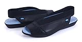 Cloud Womens Caliber Black Slide - 38
