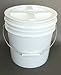 Bucket (Api Kirk) with Metal Handle 2 Gallon with Screw on Gamma Seal Lid