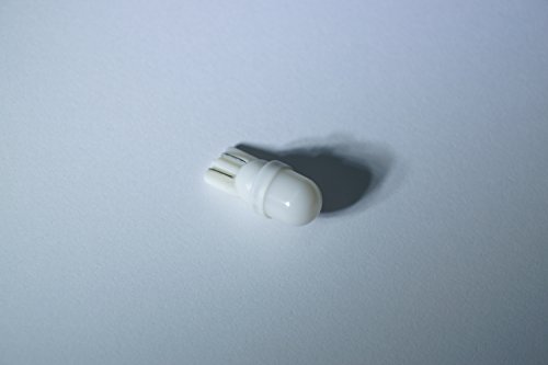PA 10PCS #44 #47 #1893 #756 #1847 T10 w5w 2 SMD 2835 LED Wedge Pinball Machine Light Top View Bulb 6.3VDC (White)