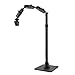 Arkon Pro Phone Stand for Live Streaming Baking Crafting Stamping and Art or Tutorial Videos Black Retail - HD8RV29 primary