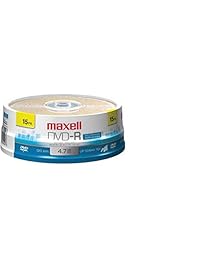 Maxell 16 x write-once DVD-R Spindle   15 Pack (638006)