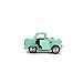 Toy Diecast Car Play Vehicles, Pull Back Action with Lights and Sounds 1:38 - iPlay, iLearn (Green)