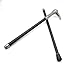 Kijea Assassin's Creed Eagle Cosplay Cane, Walking Cane, All Metal Walking Stick,Christmas/Birthday Gift