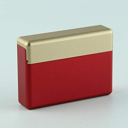 2019 Newest Heat Stick Case for IQOS and Other Heating Do not Burn Electronic Cigarette (Red&Gold)