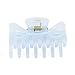 Yeshan Mix Colored Bow Design Small Claw Hair Clip,Plastic No-Slip Grip Jaw Hair Clip for Girls and Women,Pack of 12
