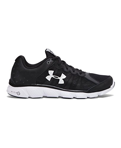 Under Armour Men s Under Armour Men s Micro G Assert 6 Running Shoes Shoe, black/White, 10 Medium US