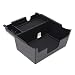 Custom Fit Center Console Armrest Organizer Accessories for 2018 2019 2020 Subaru Crosstrek and Impreza (Solid Black)