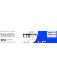 Nutricost Pure D-Ribose - Polvo de alta calidad, 1