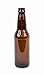 2dayShip 12 Ounce Amber Beer Bottles Pry Top Home Brew, Pack of 24