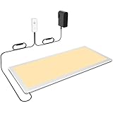 Under Cabinet Lighting, OxyLED Under Cabinet Lights, Extra Large Panel LED Under Cabinet Light, Dimmable LED Under Counter Lights for Kitchen, Art Studio, Attic (12W, 750lm, Warm White 3000K)