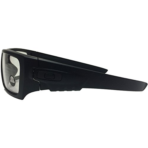 Oakley Men's Det Cord Rectangular Sunglasses, Matte Black, 61 mm