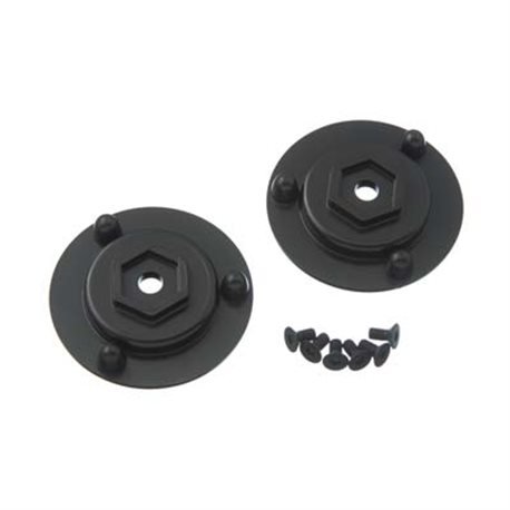DE RACING DER-SS-12SS 12mm Setup Sys Adapters Short Axle Losi 22-