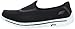 Skechers Performance Women's Go Walk 2 Slip-On Walking Shoe, Black White, 8 M US