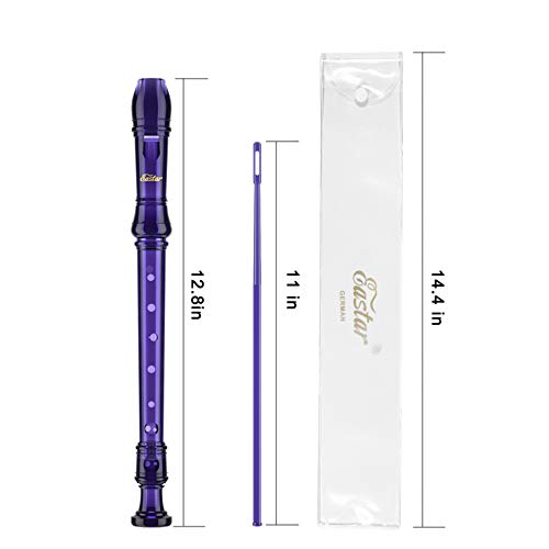 5 Eastar+Recorder+Instrument+Fingering+Cleaning