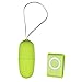 Ecurson Women Vibrating Jump Egg Wireless MP3 Remote Control Vibrator Sex Toys Products (Green)