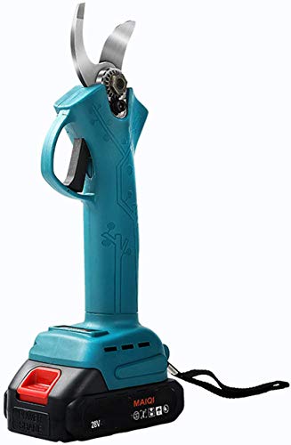 ZTMN Professionelle Schnurlose Elektrische Astschere Mit 2 Wiederaufladbaren 2-Stunden-Lithiumbatterie-Astscheren, 30 Mm…