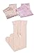 CHUNG Toddler Little Girls Footed Dress Ballet Dance Legging Light, 3Pk Ballet Pink, 2-4Y
