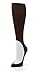 KEYSOCKS Winter Warm Knee High No Show Socks-Brown