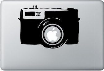 Sticker Appareil Photo Camera Pour Macbook Pro Et Air 11 13 15 Pouces Stickers Co Autocollant Mac Apple Decal Personnaliser Ordinateur Portable Amazon Fr Informatique