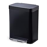 Home Zone Living 13 Gallon Kitchen Trash Can, Large