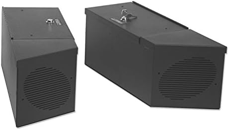 Tuffy Security Products 020-01 Security Lockbox Set; Speaker And Storage