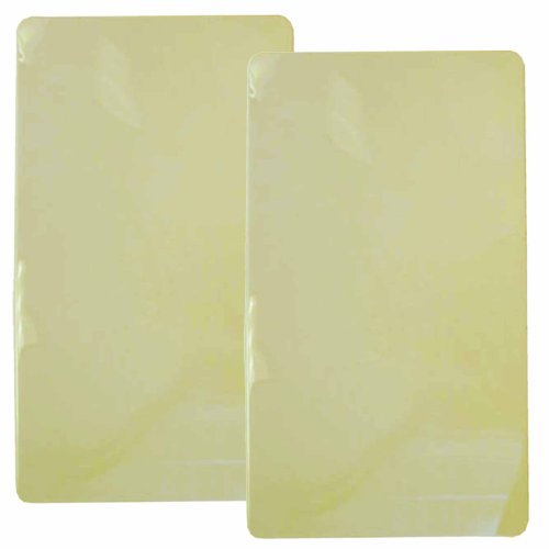 Reston Lloyd Rectangular Stove Burner Covers, Set of 2, Almond