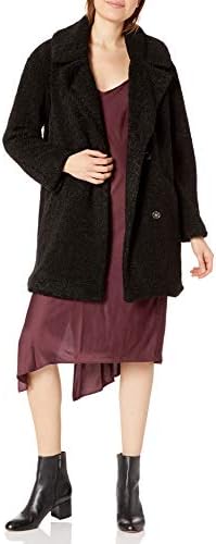 lucky brand faux fur trench coat