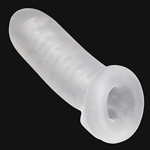 Male Reusable Extension Sleeve Length Girth Enlargement Enhancer