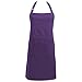 DII Everyday Basic Kitchen Collection, Chef Apron, Neon Purple