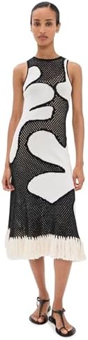 mosaic crochet midi dress PDF