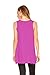 Womens Sleeveless Tunics - Women Flowy Tunic Tank Tops for Leggings (Fuchsia-XL)