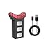 DEERC 1Pc of 2500mah 7.4V Intelligent Battery for HS100 Red Color