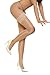 0802 Rose Sakura sheer sexy thigh high oily shiny lace top pantyhose/stockings by Jetsan (Black + Nude)