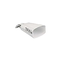 Toca 4424-T Contemporary Series Cowbell, High Cha Cha - White Powder Coat
