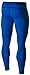 TM-MUP19-BLU_Medium Tesla Men's Compression Pants Baselayer Cool Dry Sports Tights Leggings MUP19