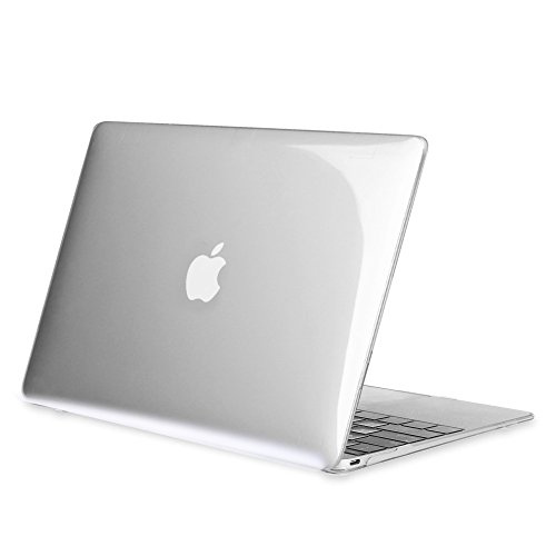 Fintie MacBook Air 13 Inch Case - Ultra Slim Snap On Hard Shell Protective Cover for MacBook Air 13.3" (A1466 / A1369), Crystal Clear