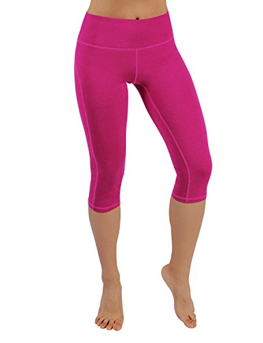 image for ODODOS Power Flex Yoga Capris Tummy Control Workout Non See-Through Pa