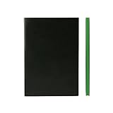 Daycraft Signature Spectrum BUSINESS STUDENT Notebook Journal – A5, Lincoln Green Edges, LINED - 8.3
