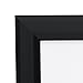 SnapeZo Photo Frame 16x20, Black, 1.25 Inch Aluminum Profile, Front-Loading Snap Frame, Wall Mounting, Professional Series