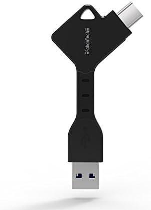 FahanTech Simple Charge Series USB-C Keychain Data Sync/Charge Cable