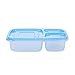 Meal Prep Containers,7 Pack Lunch Boxes, Food Storage With Lids, BPA Free Bento Lunch Box Set With 3 Separated Compartments, Leak Proof,Resuable,Stackable,Microwaveable,Freezer And Dishwasher Safe