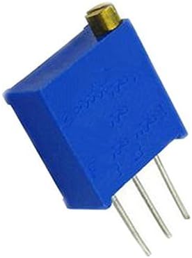 XIEHOR 10pcs 3296W 10K ohm-103 Multi-Turn Trimmer Adjustable Resistance Potentiometer
