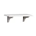 Shelf-Made KT-0148-818WT Wood Shelf Kit, White, 8-Inch by 18-Inch